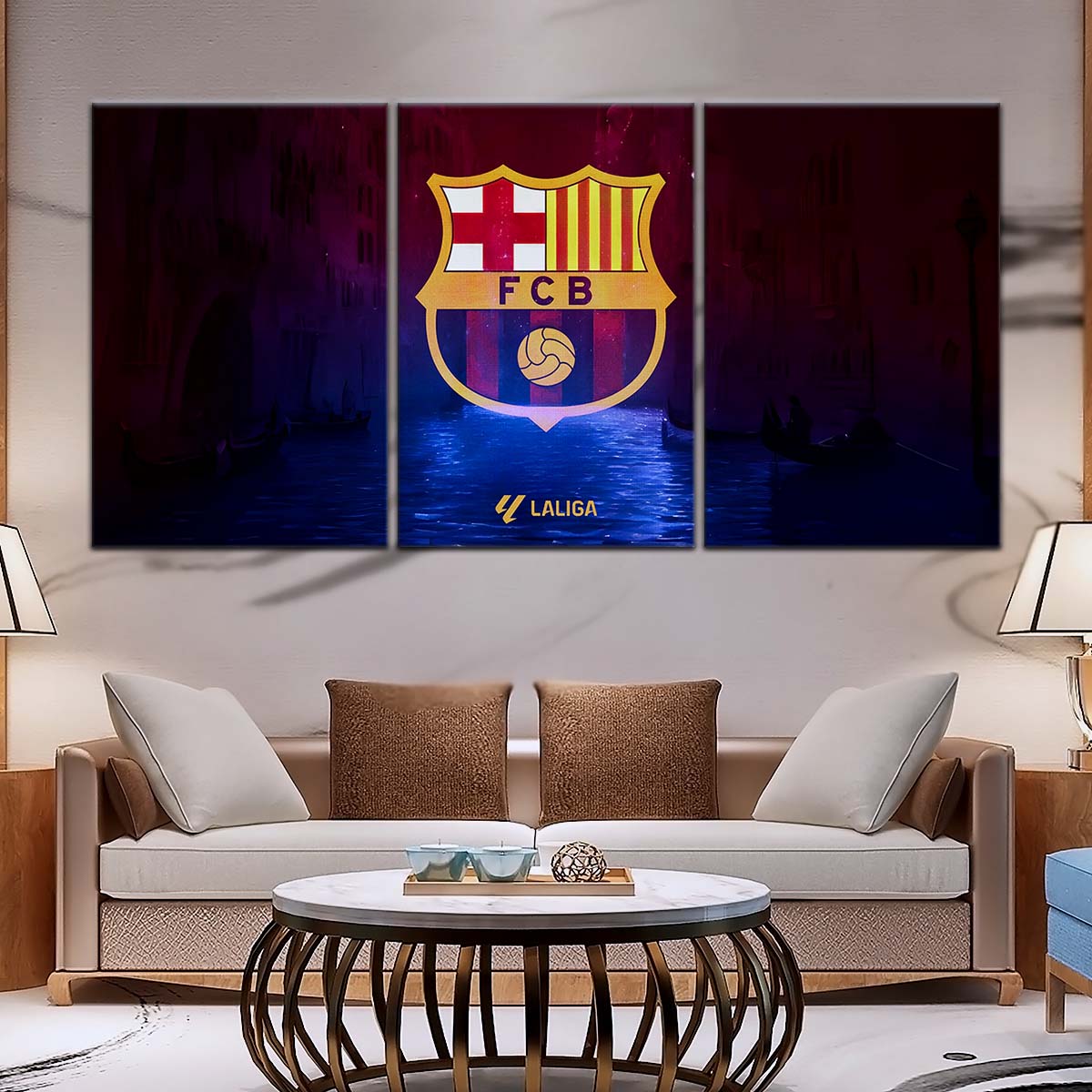 Soccer Wall Art - FB5056 - Special Tide FC Barcelona - Soccer Poster - Soccer Canvas