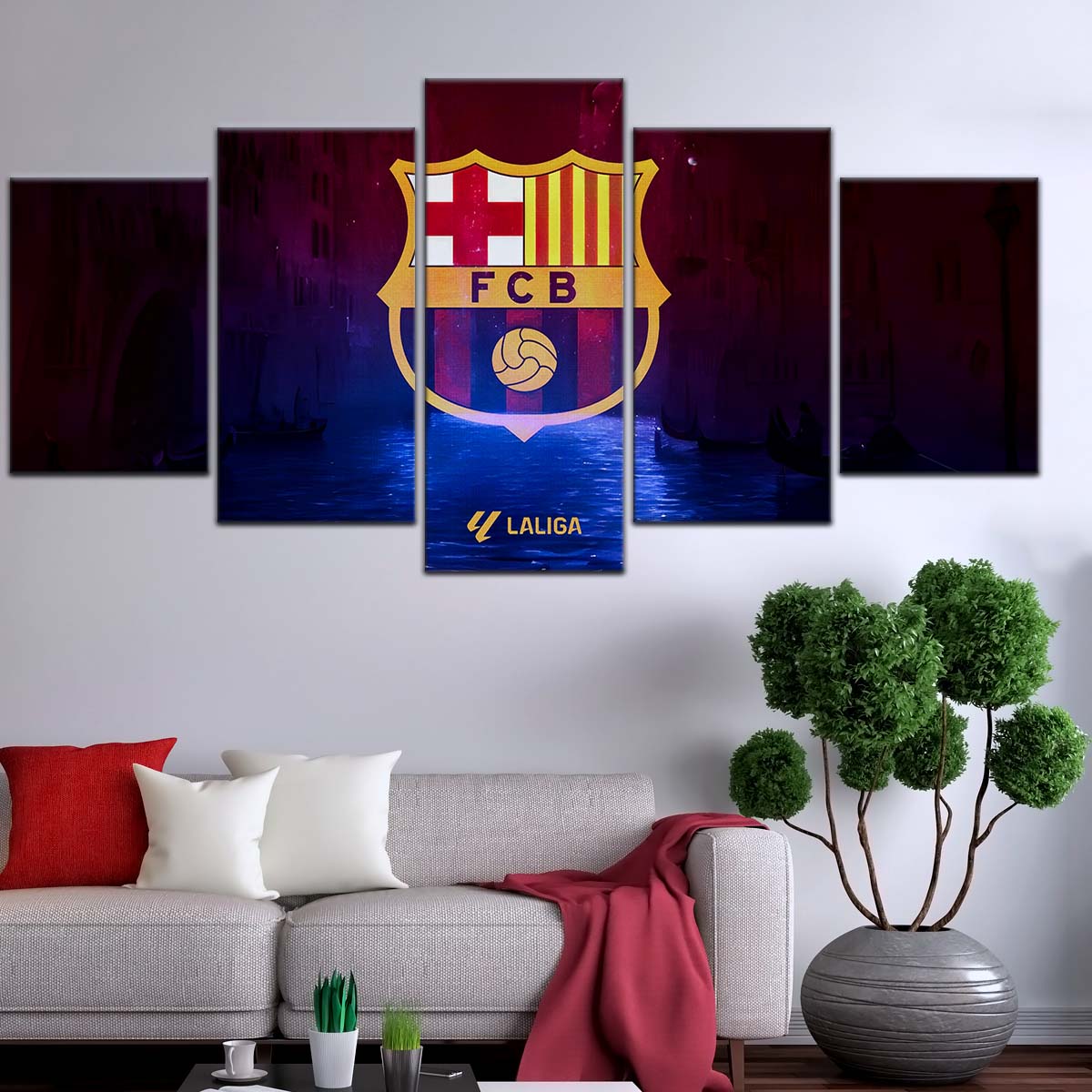 Soccer Wall Art - FB5056 - Special Tide FC Barcelona - Soccer Poster - Soccer Canvas