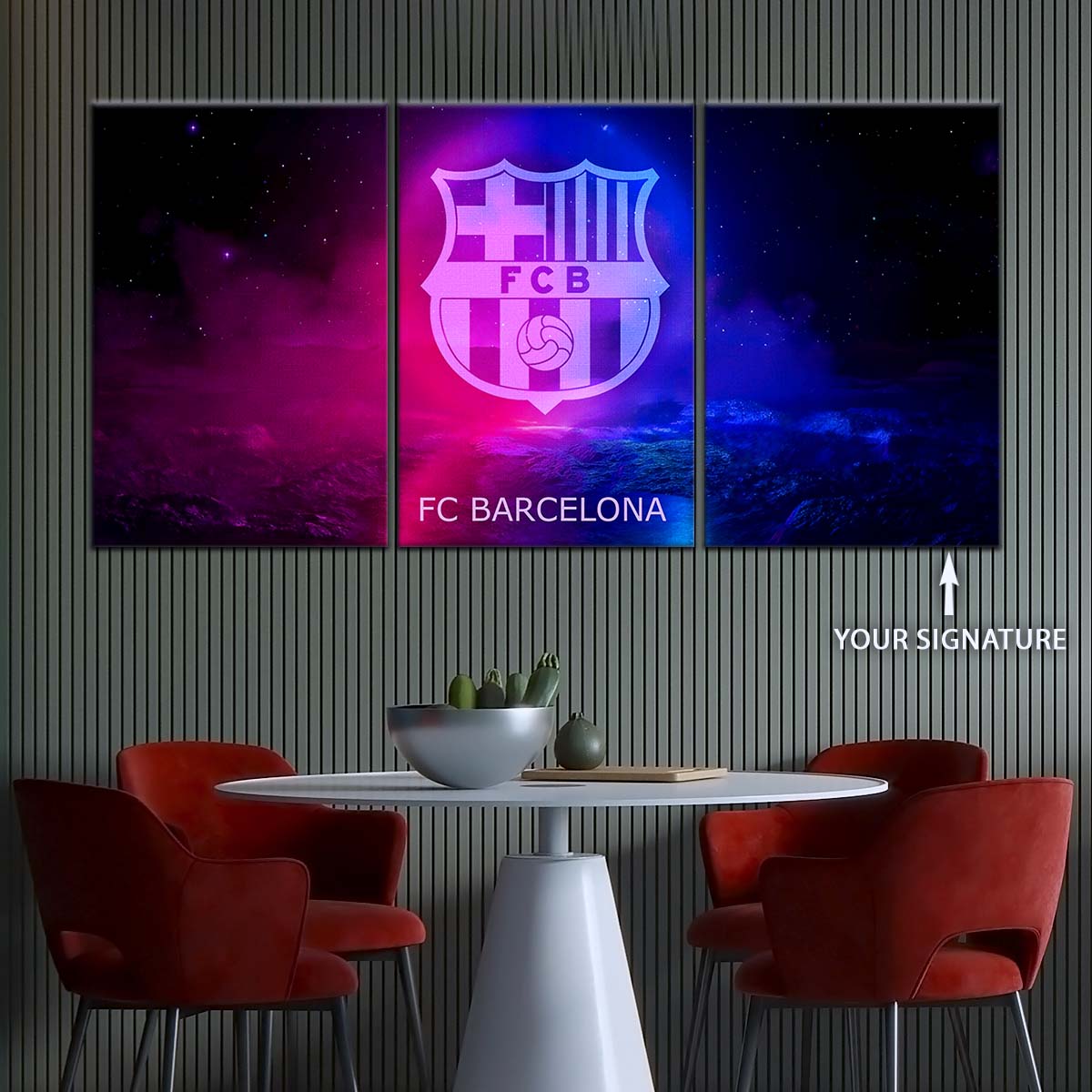Soccer Wall Art - FB5058 - FC Barcelona - Soccer Poster - Soccer Canvas