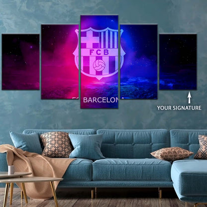 Soccer Wall Art - FB5058 - FC Barcelona - Soccer Poster - Soccer Canvas