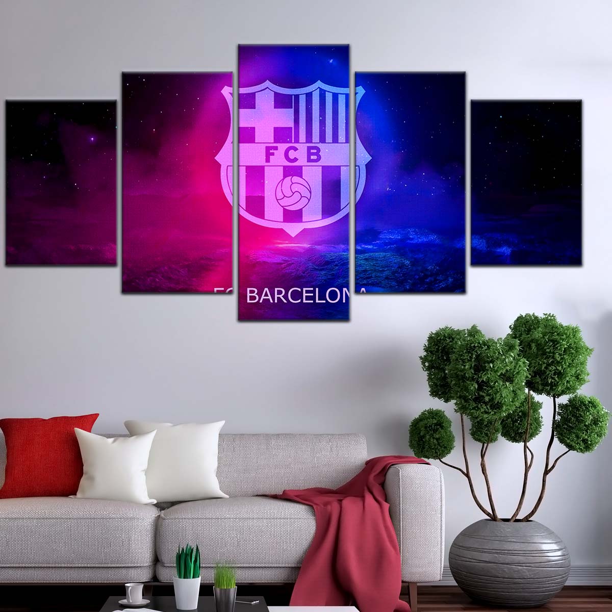 Soccer Wall Art - FB5058 - FC Barcelona - Soccer Poster - Soccer Canvas