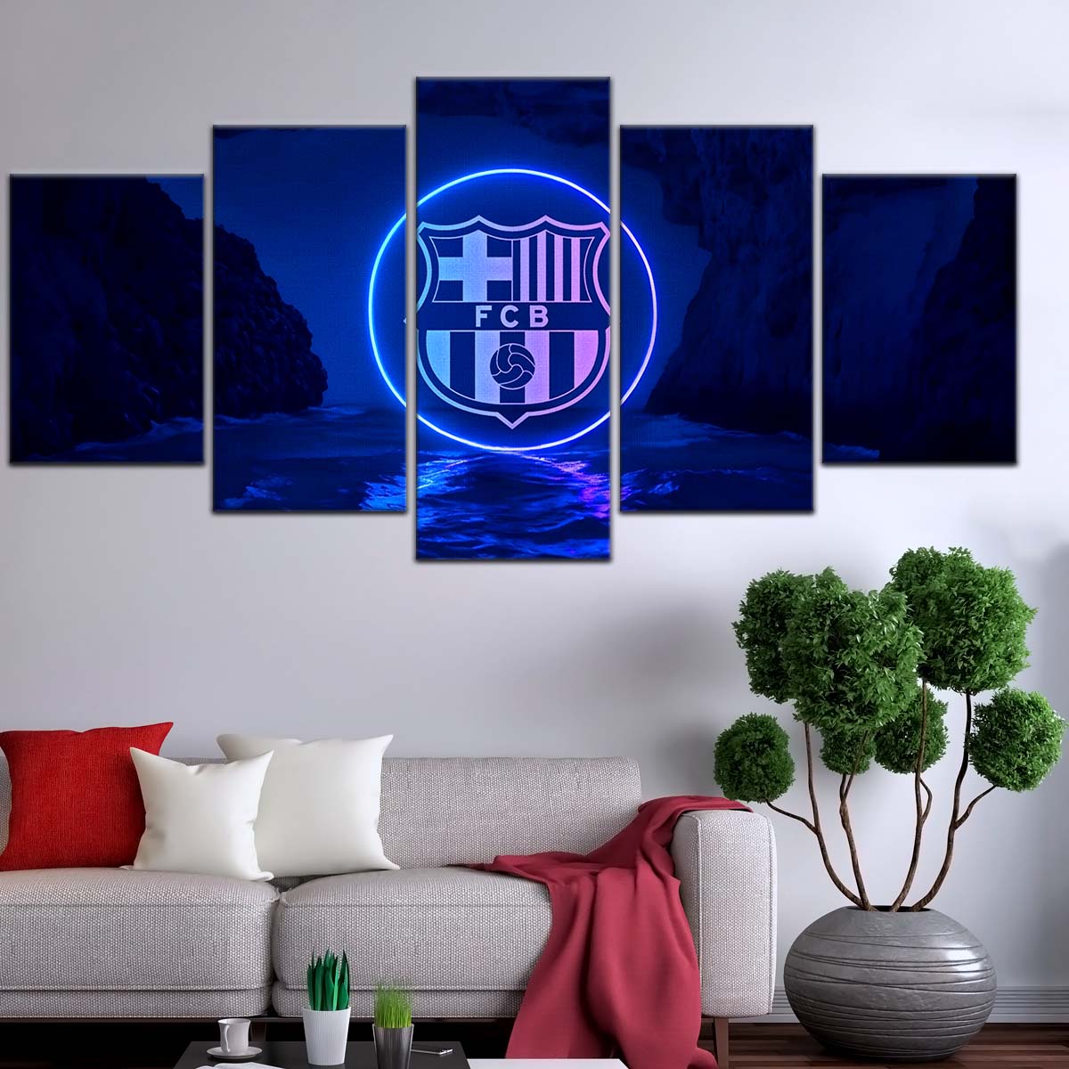Soccer Wall Art - FB5059 - FC Barcelona - Soccer Poster - Soccer Canvas