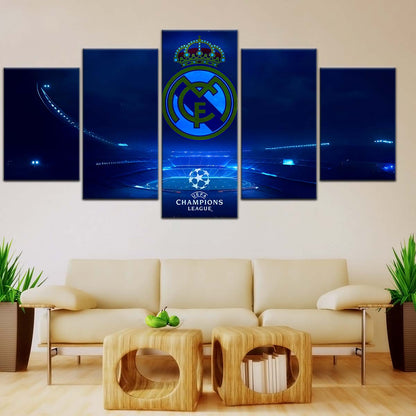 Soccer Wall Art - FB5060 - Champions League FC Real Madrid - Soccer Poster - Soccer Canvas