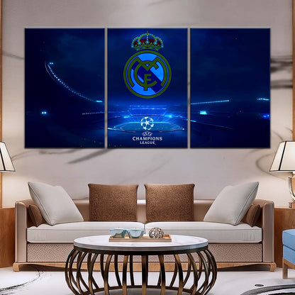 Soccer Wall Art - FB5060 - Champions League FC Real Madrid - Soccer Poster - Soccer Canvas