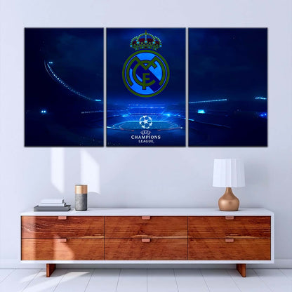 Soccer Wall Art - FB5060 - Champions League FC Real Madrid - Soccer Poster - Soccer Canvas