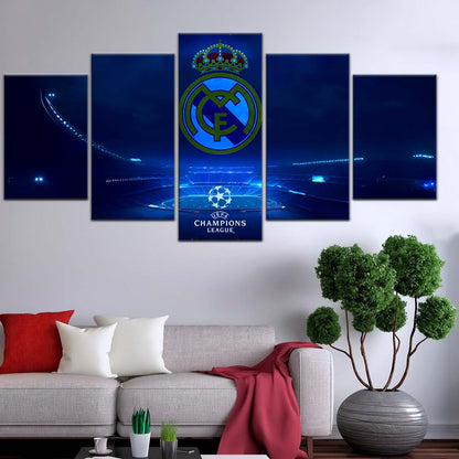 Soccer Wall Art - FB5060 - Champions League FC Real Madrid - Soccer Poster - Soccer Canvas