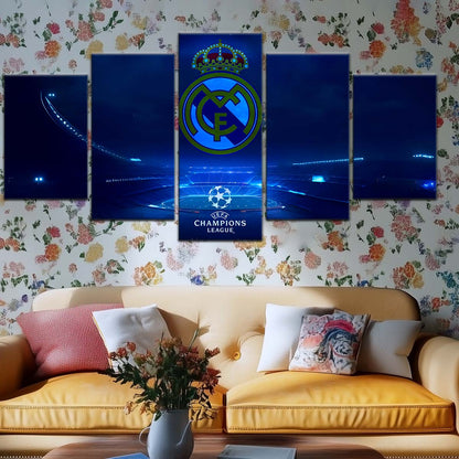 Soccer Wall Art - FB5060 - Champions League FC Real Madrid - Soccer Poster - Soccer Canvas