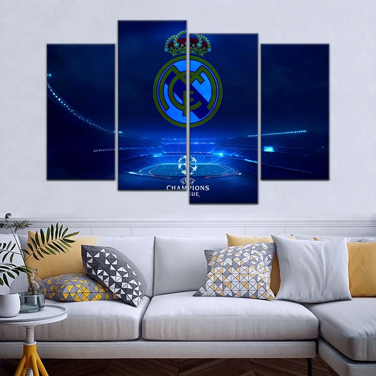 Soccer Wall Art - FB5060 - Champions League FC Real Madrid - Soccer Poster - Soccer Canvas