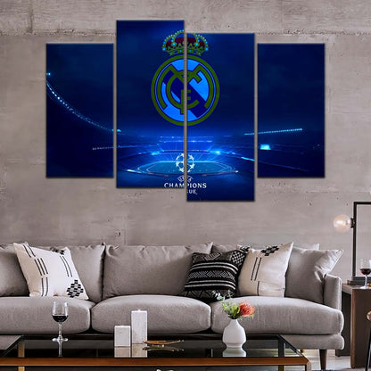 Soccer Wall Art - FB5060 - Champions League FC Real Madrid - Soccer Poster - Soccer Canvas