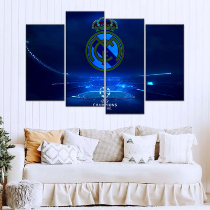 Soccer Wall Art - FB5060 - Champions League FC Real Madrid - Soccer Poster - Soccer Canvas