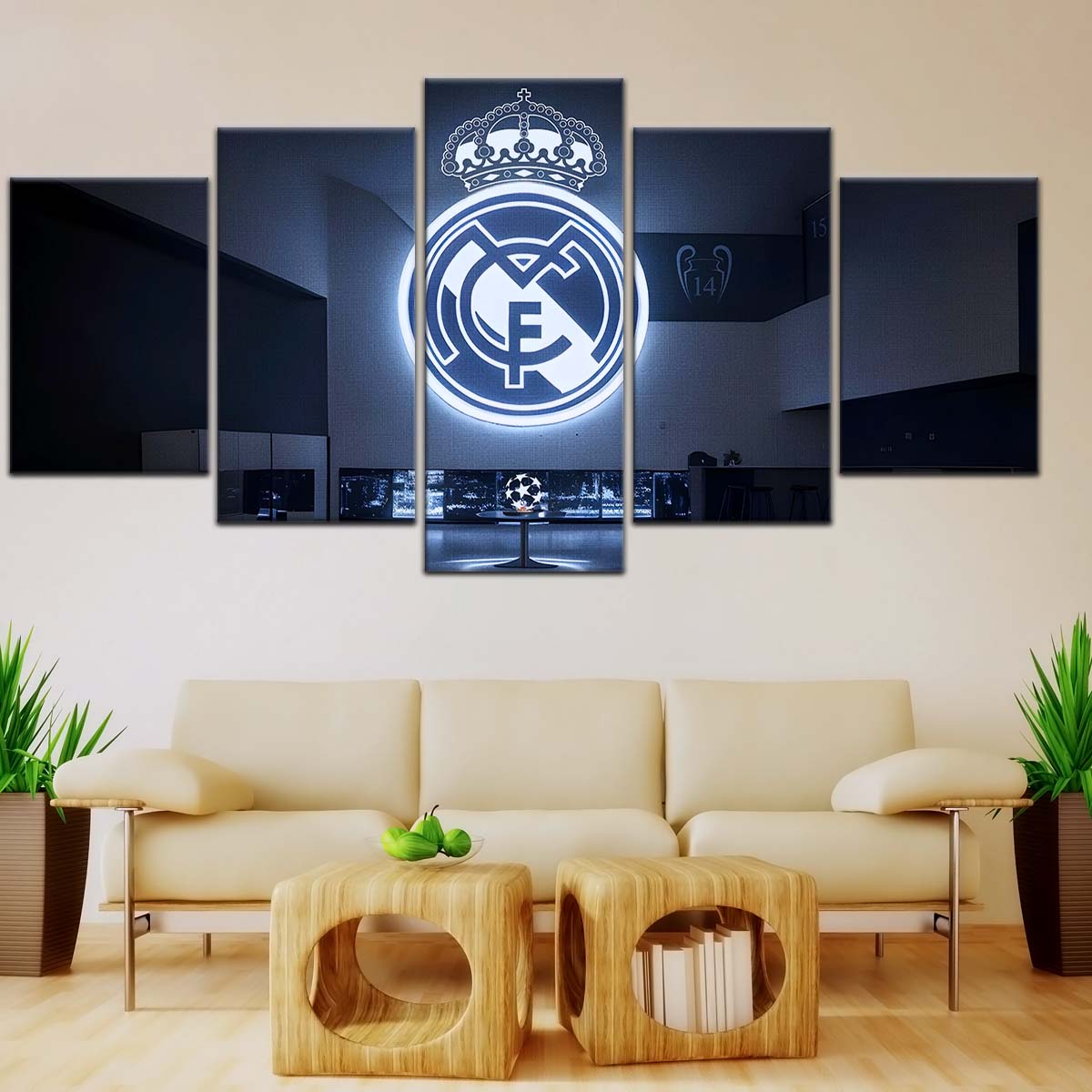 Soccer Wall Art - FB5061 - In The House Real Madrid C.F - Soccer Poster - Soccer Canvas