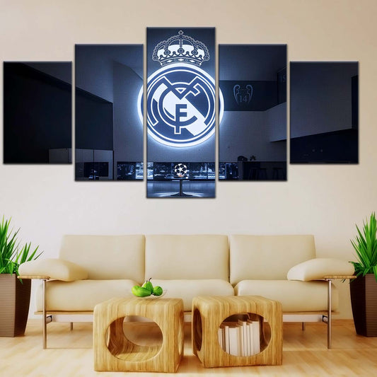 Soccer Wall Art - FB5061 - In The House Real Madrid C.F - Soccer Poster - Soccer Canvas