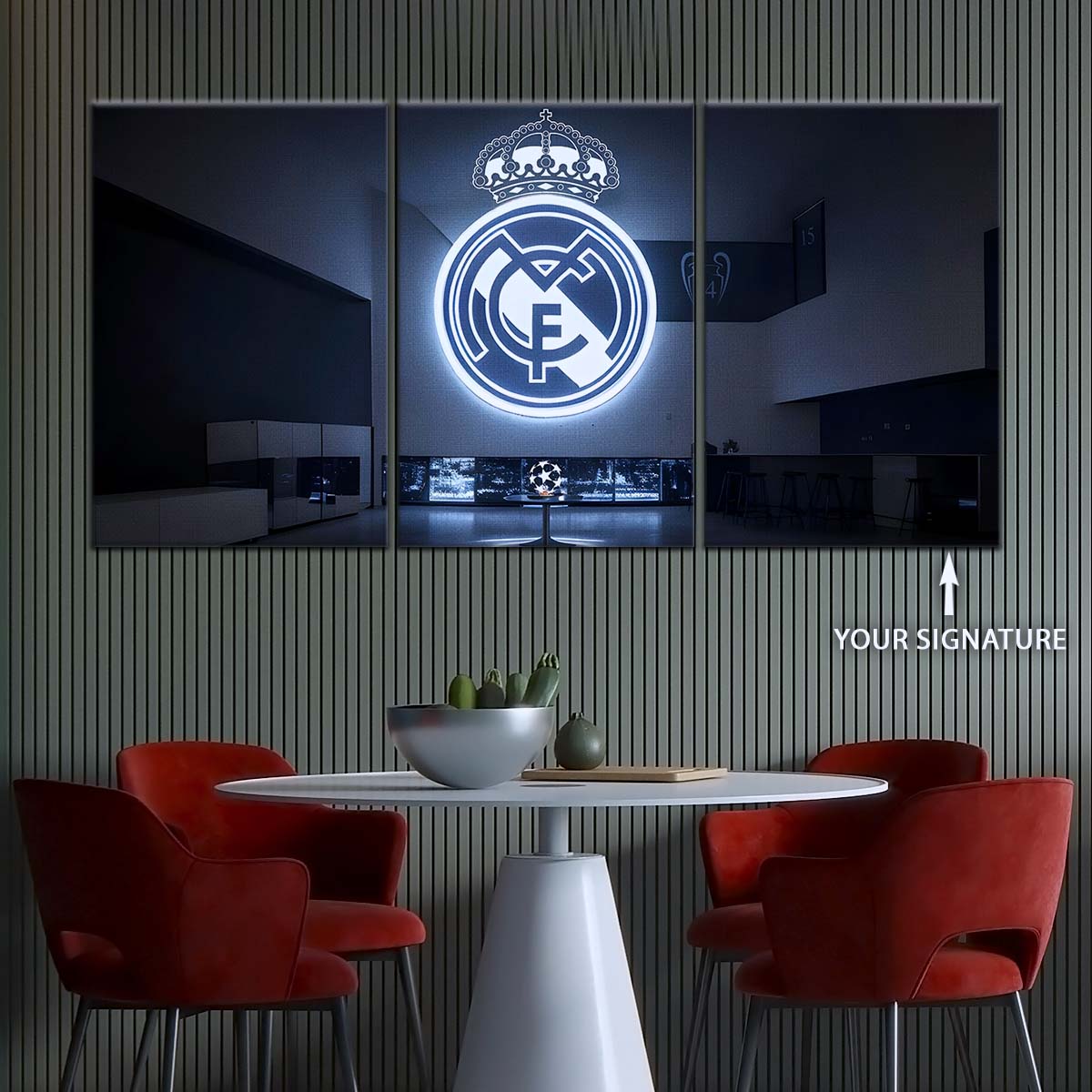 Soccer Wall Art - FB5061 - In The House Real Madrid C.F - Soccer Poster - Soccer Canvas
