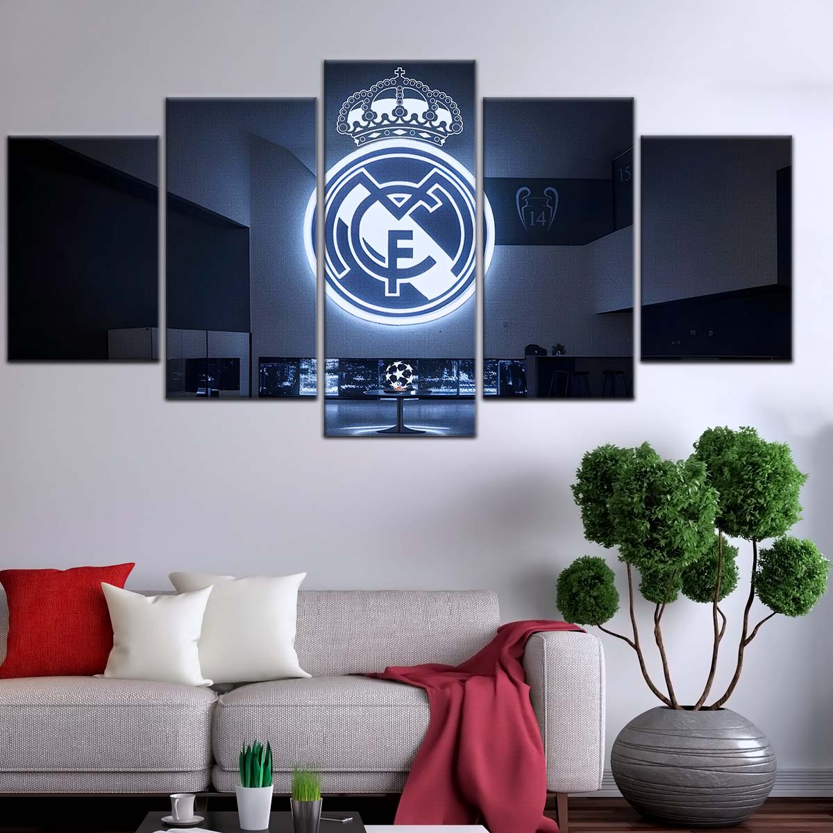 Soccer Wall Art - FB5061 - In The House Real Madrid C.F - Soccer Poster - Soccer Canvas