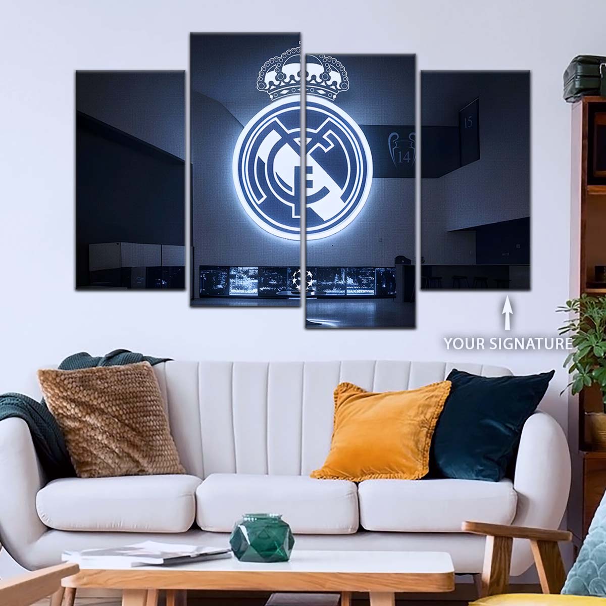 Soccer Wall Art - FB5061 - In The House Real Madrid C.F - Soccer Poster - Soccer Canvas