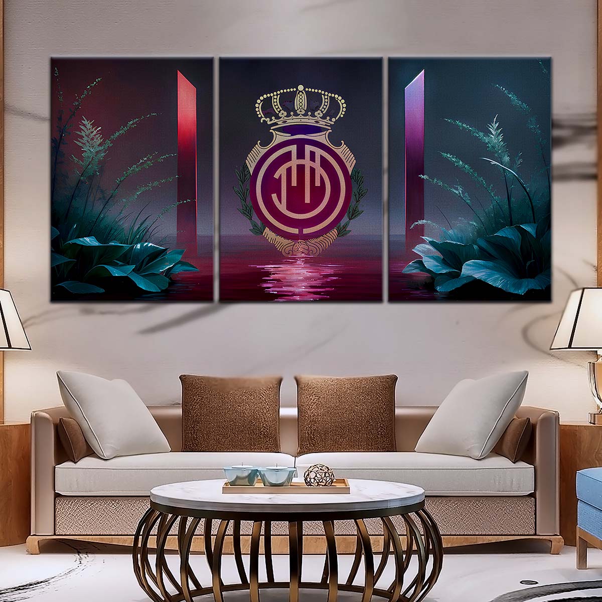 Soccer Wall Art - FB5063 - RCD Mallorca - Soccer Poster - Soccer Canvas