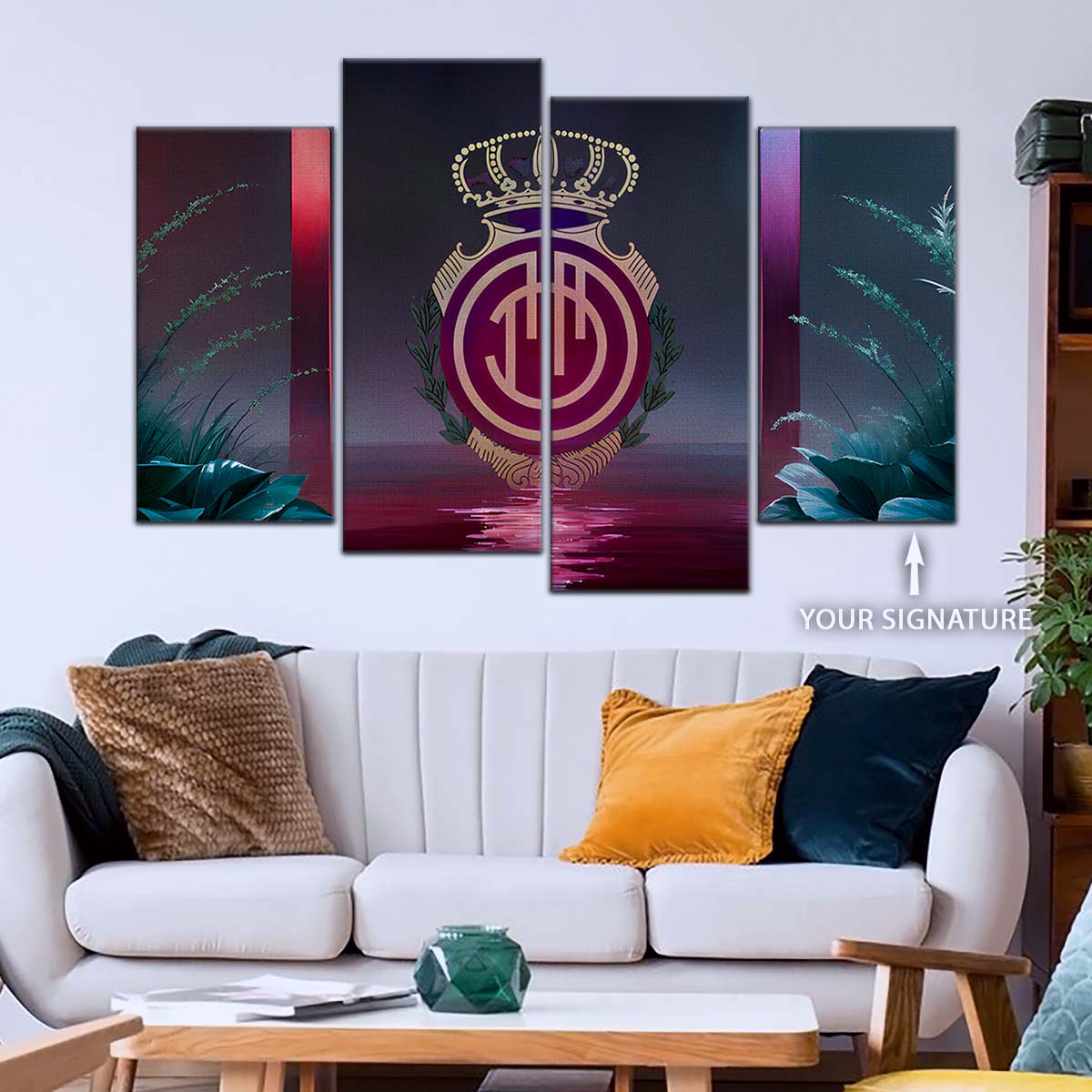 Soccer Wall Art - FB5063 - RCD Mallorca - Soccer Poster - Soccer Canvas