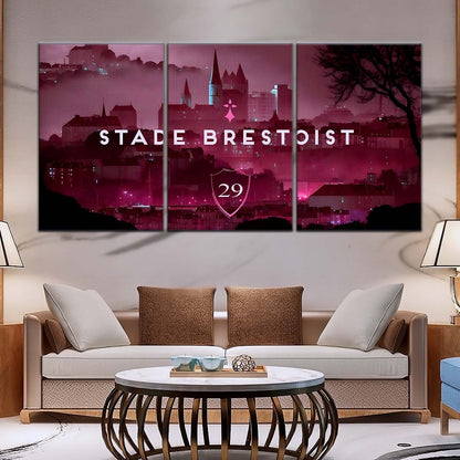 Soccer Wall Art - FB5064 - Stade Brestoist 29 - Soccer Poster - Soccer Canvas