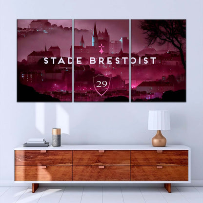 Soccer Wall Art - FB5064 - Stade Brestoist 29 - Soccer Poster - Soccer Canvas