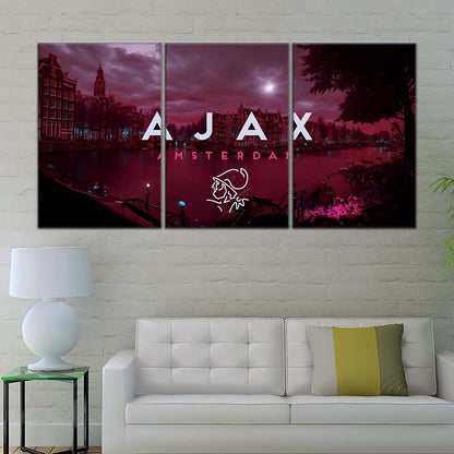 Soccer Wall Art - FB5067 - Ajax Amsterdam - Soccer Poster - Soccer Canvas