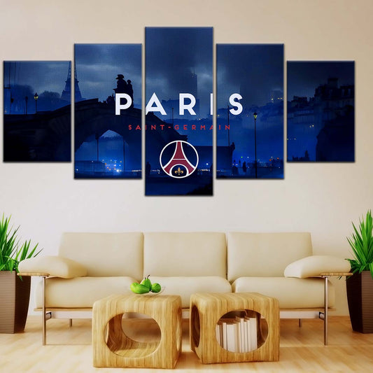 Soccer Wall Art - FB5068 - Paris Saint Germain (PSG) - Soccer Poster - Soccer Canvas