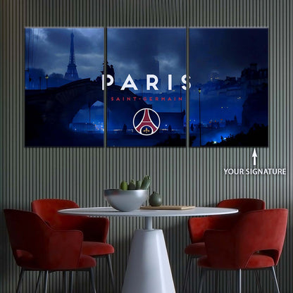 Soccer Wall Art - FB5068 - Paris Saint Germain (PSG) - Soccer Poster - Soccer Canvas
