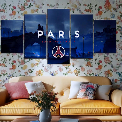 Soccer Wall Art - FB5068 - Paris Saint Germain (PSG) - Soccer Poster - Soccer Canvas