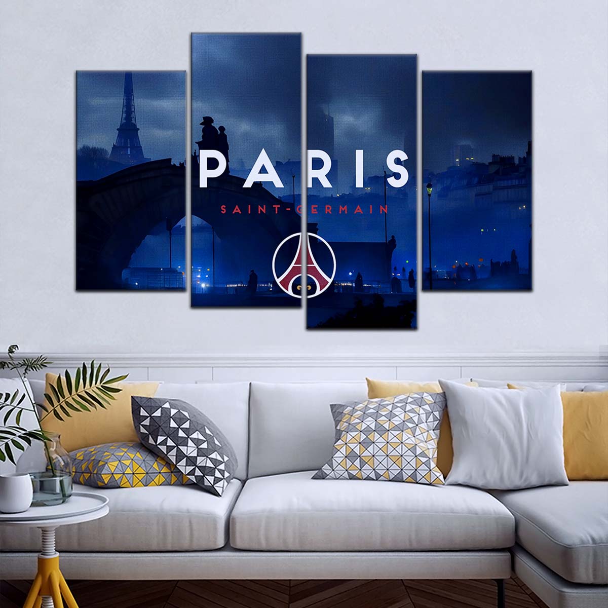 Soccer Wall Art - FB5068 - Paris Saint Germain (PSG) - Soccer Poster - Soccer Canvas