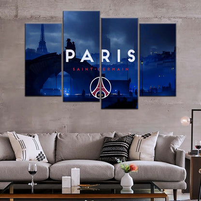 Soccer Wall Art - FB5068 - Paris Saint Germain (PSG) - Soccer Poster - Soccer Canvas