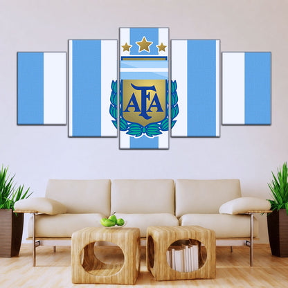 Soccer Canvas Wall Art - FB5037 - Argentina FC