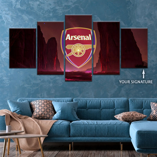 Soccer Canvas Wall Art - FB5044 - Arsenal FC