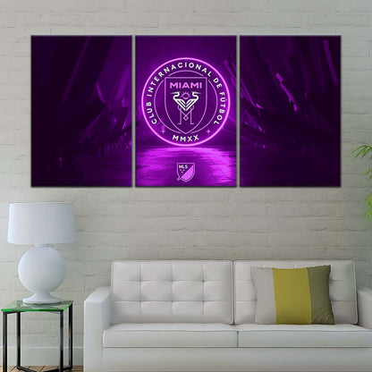 Soccer Wall Art - FB5052 - Inter Miami CF - Soccer Poster - Soccer Canvas