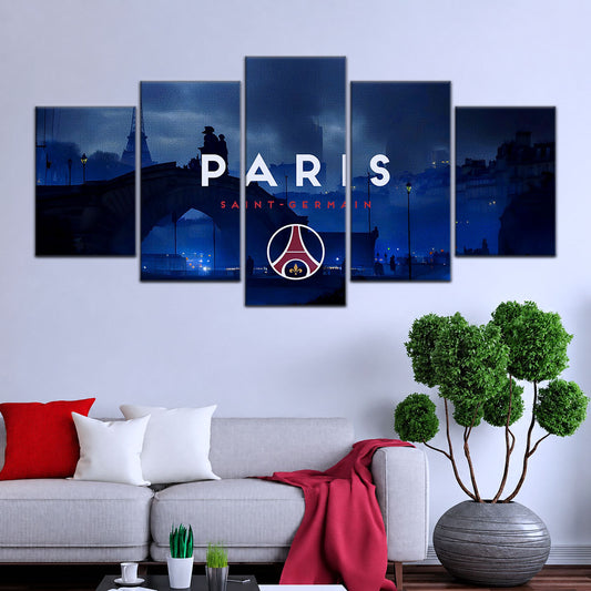 Soccer Canvas Wall Art - FB5068 - Paris Saint Germain (PSG)
