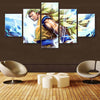 Dragon Ball - 5 Pieces Wall Art - Goku - Super Saiyan 10 - Dragon Ball Poster - Dragon Ball Canvas