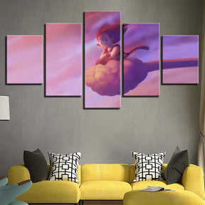 Dragon Ball - 5 Pieces Wall Art - Kid Goku - Dragon Ball Poster - Dragon Ball Canvas