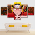 Naruto - 5 Pieces Wall Art - Uzumaki Naruto - Printed Wall Pictures Home Decor - Naruto Poster - Naruto Canvas